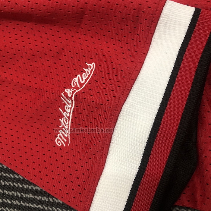 Camiseta Manga Corta Chicago Bulls Scottie Pippen #33 Rojo